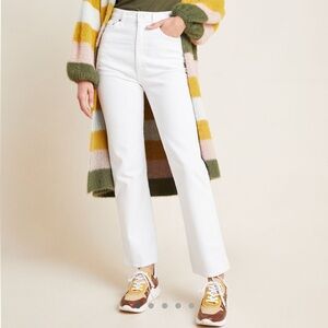 AGOLDE PINCH WAIST ULTRA HIGH-RISE KICK FLARE JEANS
